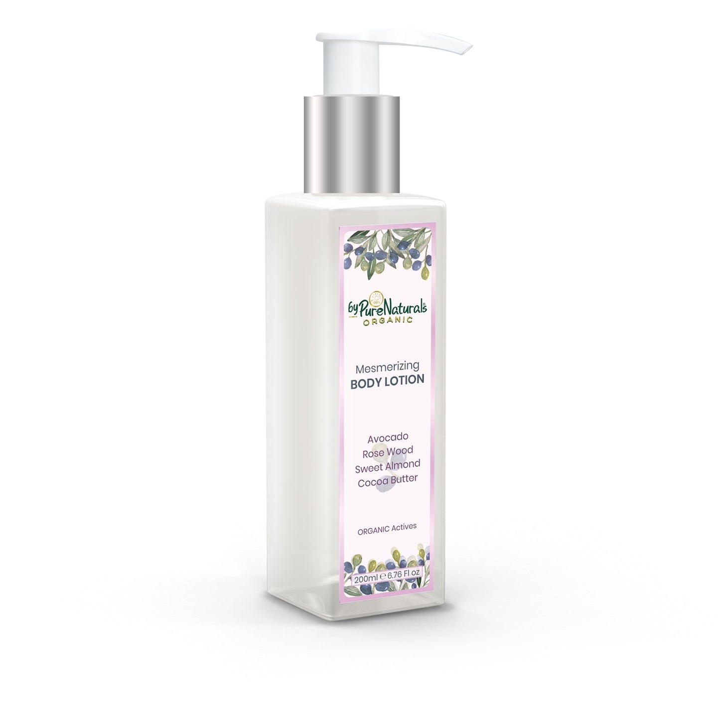 byPureNaturals Organic Mesmerizing Body Lotion- 200ml - BuyPureNaturals