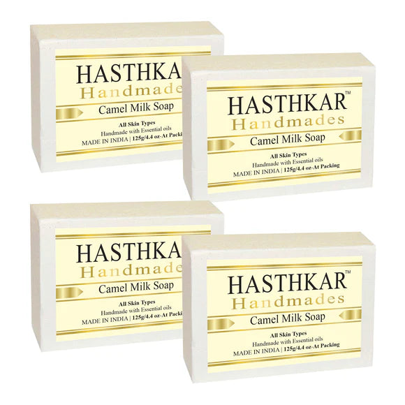 Hasthkar Handmade Glycerine Camel Milk Soap- 125gm