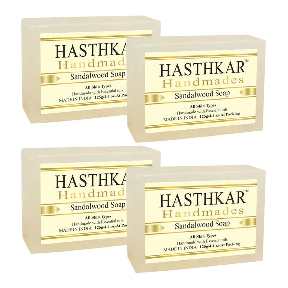 Hasthkar Handmade Glycerine Sandalwood Soap- 125gm