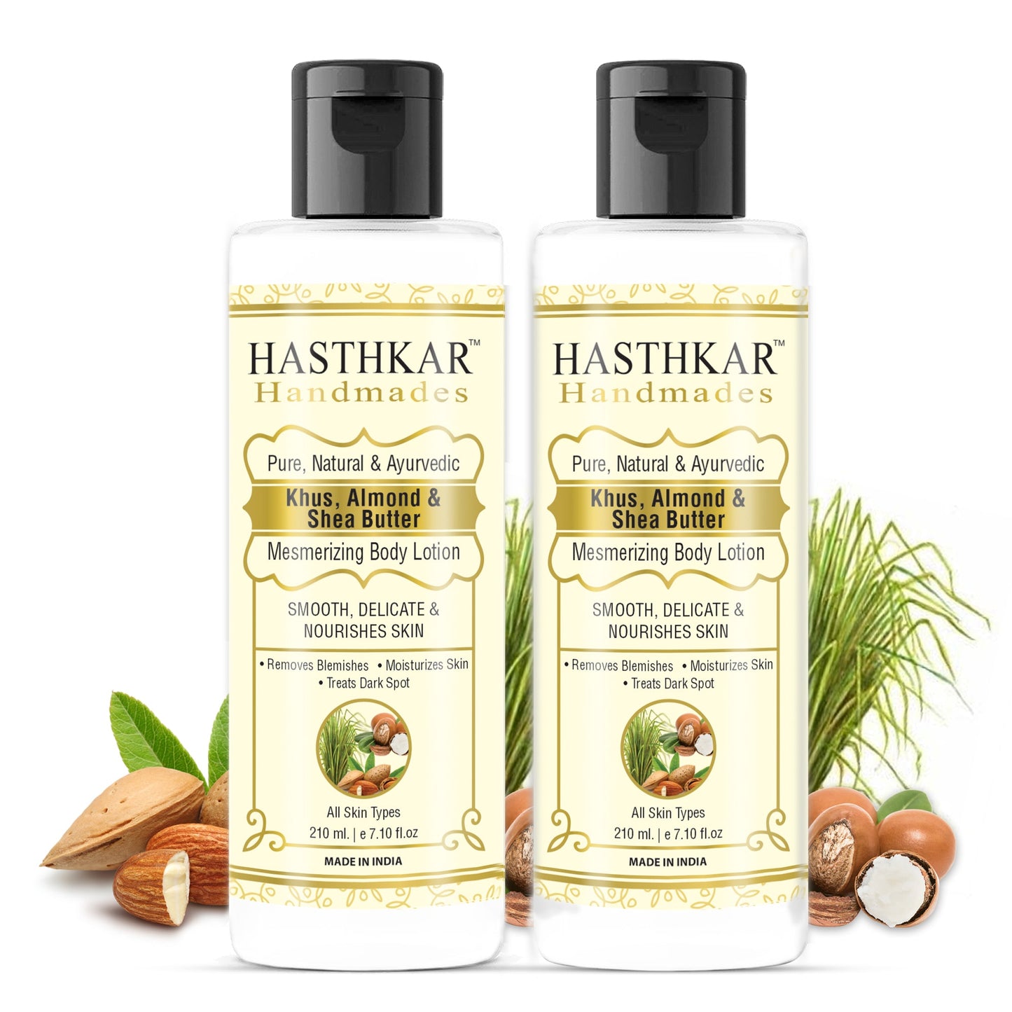 Hasthkar Handmades Mesmerizing Body Lotion- 210ml - BuyPureNaturals