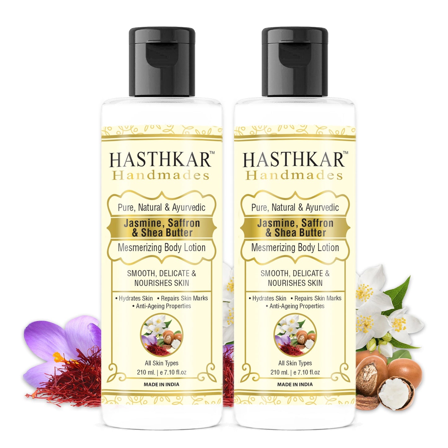 Hasthkar Handmades Mesmerizing Body Lotion- 210ml - BuyPureNaturals