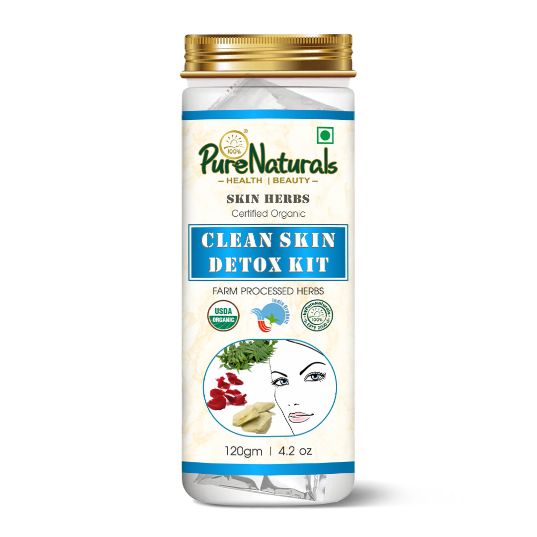 100% Organic Skin Detox Kit- 120 Gm