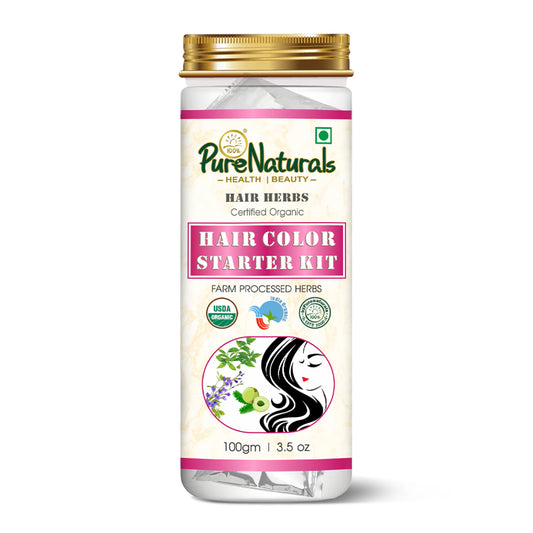 100% Organic Hair Coloring Kit- 100 Gm