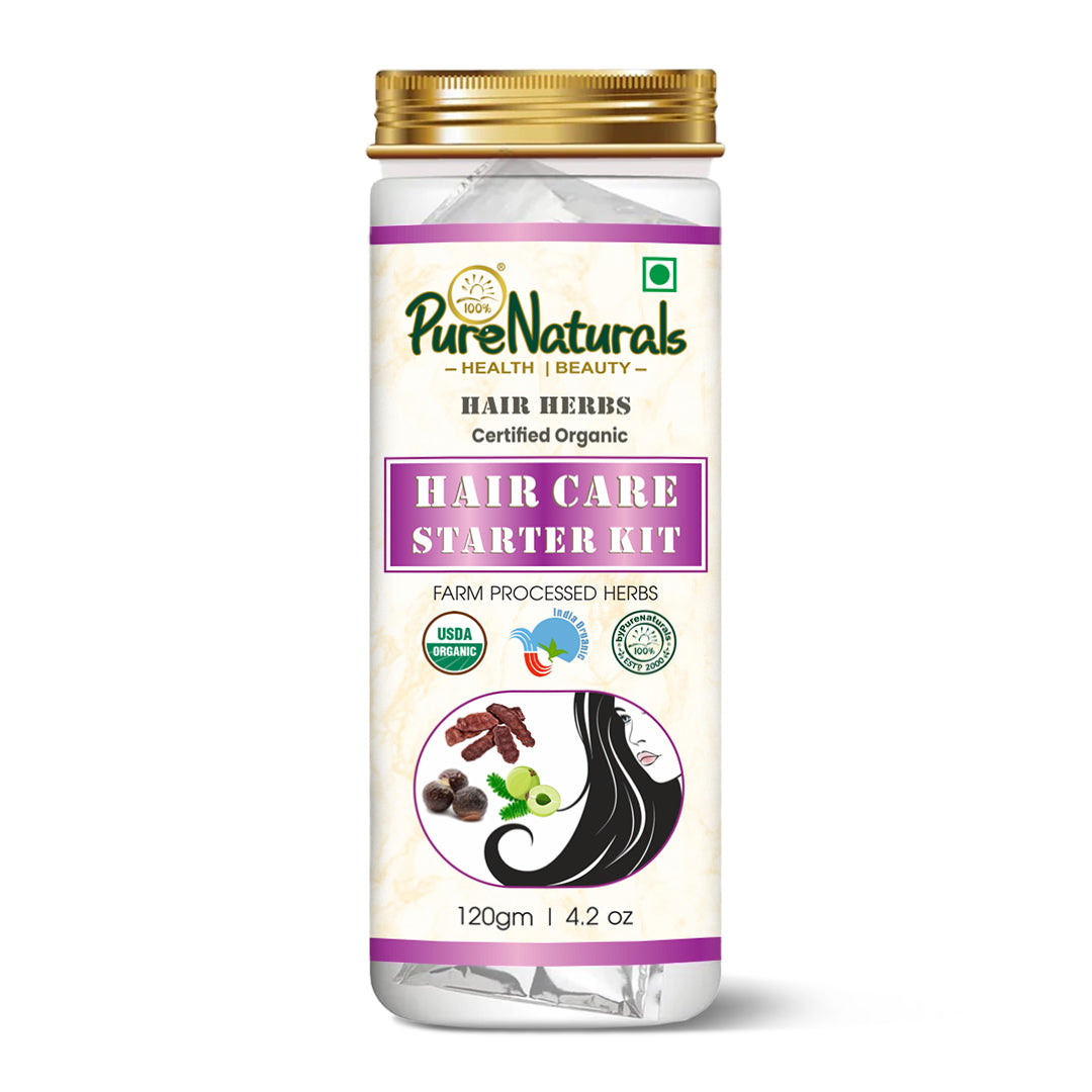 100% Organic Hair Care DIY Kit- 120 gm