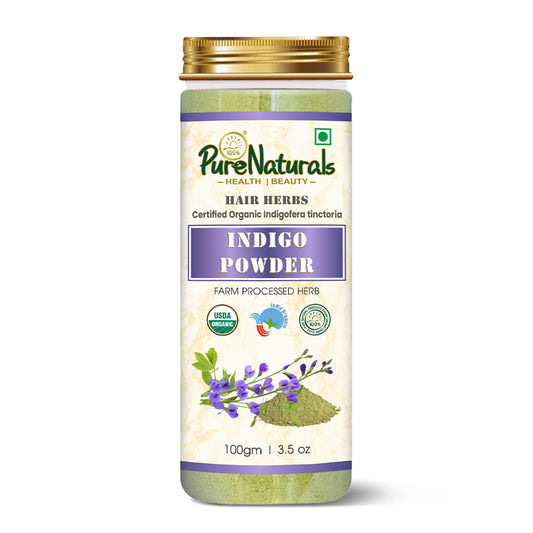 100% Organic Indigo Powder- 100 Gm