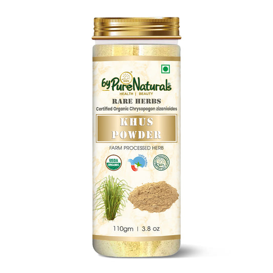 100% Organic Khus Powder- 110 Gm
