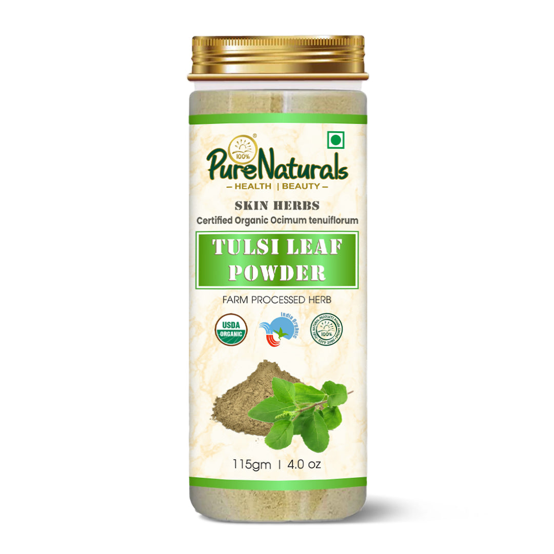 100% Organic Tulsi Powder- 115 Gm