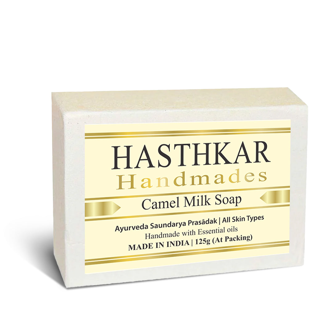 Hasthkar Handmade Glycerine Camel Milk Soap- 125gm
