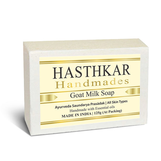 Hasthkar Handmade Glycerine Goat Milk Soap- 125gm