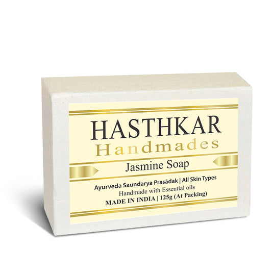 Hasthkar Handmade Glycerine Jasmine Soap- 125gm