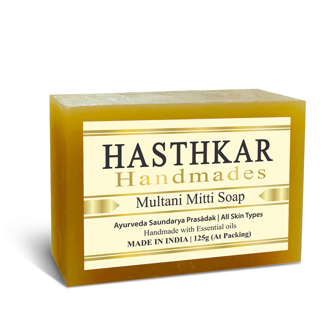 Hasthkar Handmade Glycerine Multani Mitti Soap- 125gm