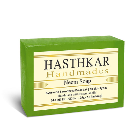Hasthkar Handmade Glycerine Neem Soap- 125gm