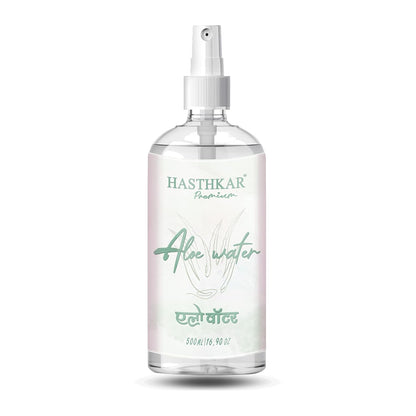 Hasthkar Premium Skin & Hair Toner Aloe Water- 500ml - BuyPureNaturals