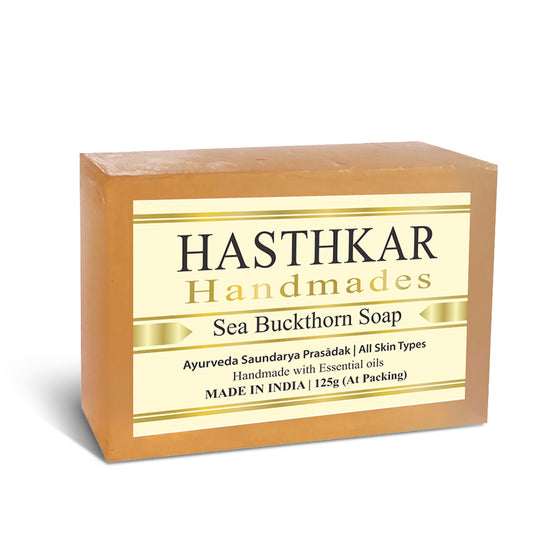 Hasthkar Handmade Glycerine Sea Buckthorn Soap- 125gm