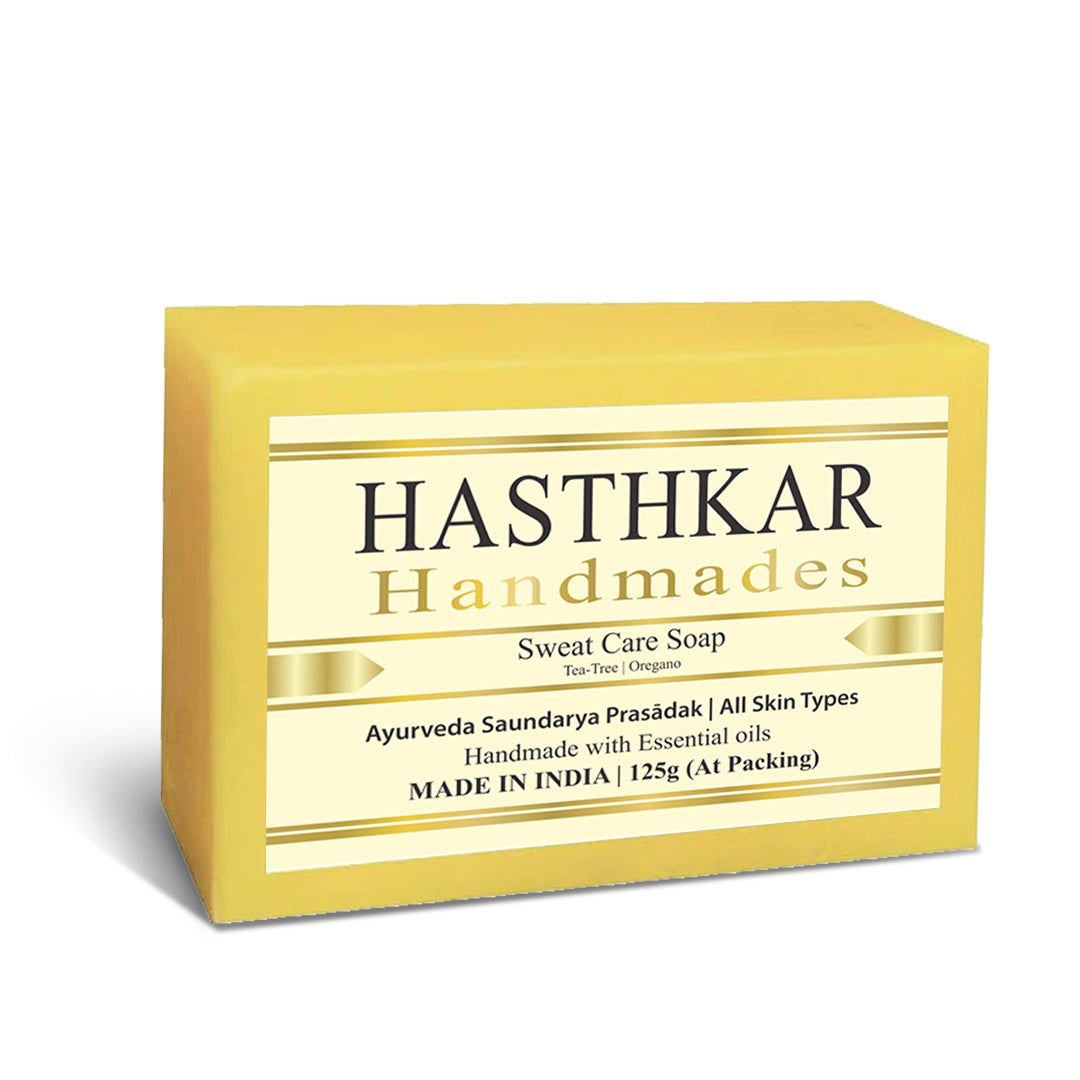 Hasthkar Handmade Glycerine Sweat Care Soap- 125gm