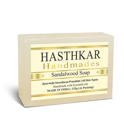 Hasthkar Handmade Glycerine Sandalwood Soap- 125gm