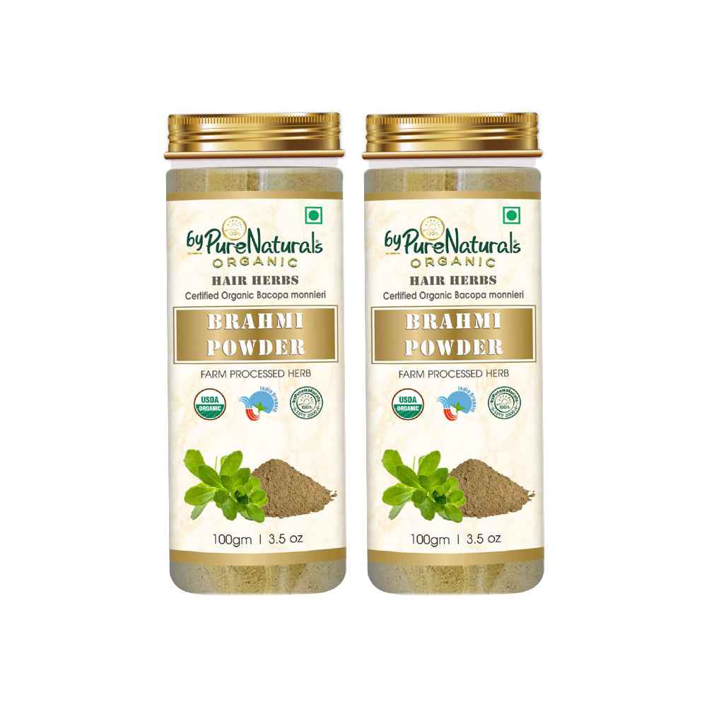 byPureNaturals 100% Organic Brahmi Powder- 100 Gm