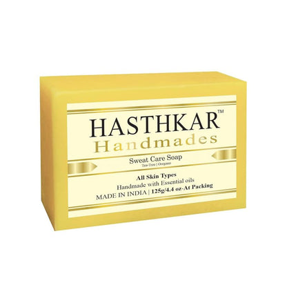 Hasthkar Handmade Glycerine Sweat Care Soap- 125gm - BuyPureNaturals