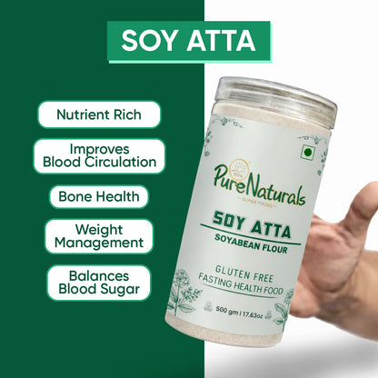 Gluten Free Atta – Soybean Flour 500g