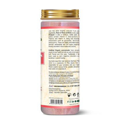 100% Organic Rose Petals Powder- 100 Gm
