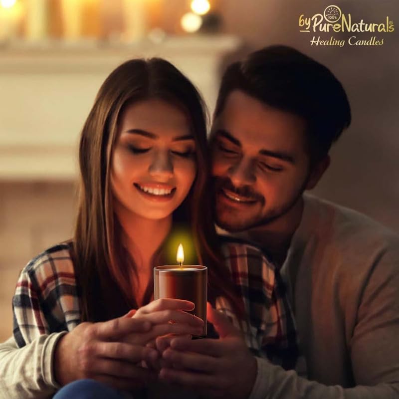 byPurenaturals Soy Wax Healing Candles- 210gm - Ylang Ylang - BuyPureNaturals