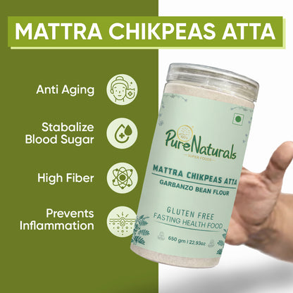 Gluten Free Atta – Chickpea (Garbanzo Bean) Flour 650g