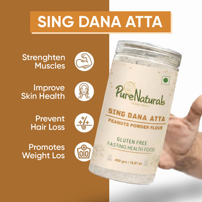 Gluten Free Atta – Sing Dana (Peanut) Flour 450g