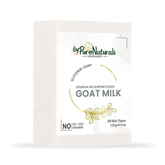 byPureNaturals SLS & Paraben Free Goat Milk Soap- 125gm