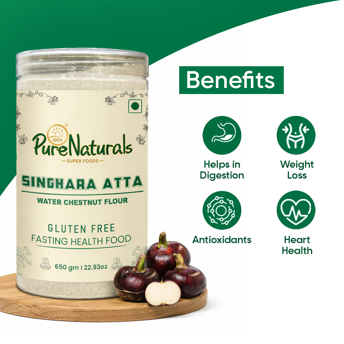 Gluten Free Atta – Singhara (Water Chestnut) Flour 650g