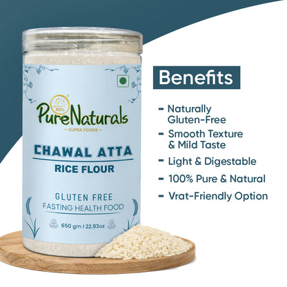 Gluten Free Atta – Chawal (Rice) Flour 650g