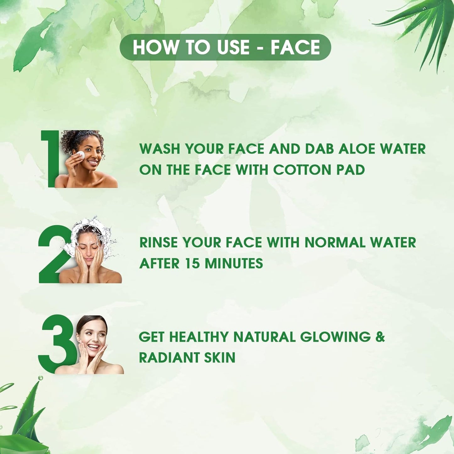 Hasthkar Premium Skin & Hair Toner Aloe Water- 500ml - BuyPureNaturals