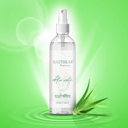 Hasthkar Premium Skin & Hair Toner Aloe Water- 200ml - BuyPureNaturals