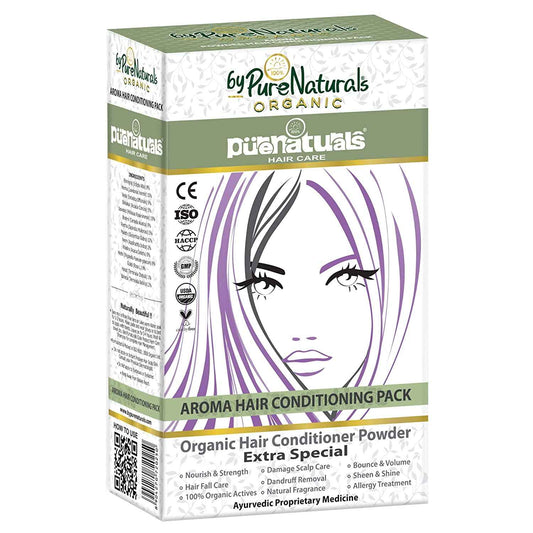 byPureNaturals 100% Organic Aroma Deep Hair Conditioning Pack- 120Gm (Pack of 2)