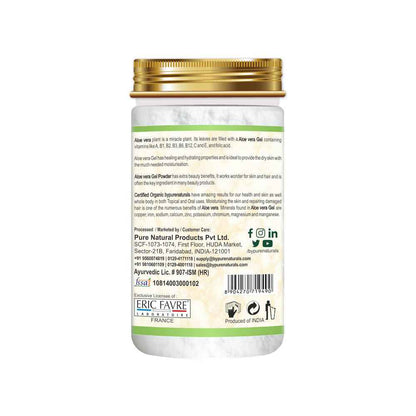 byPureNaturals 100% Organic Aloevera Gel Powder- 30 Gm
