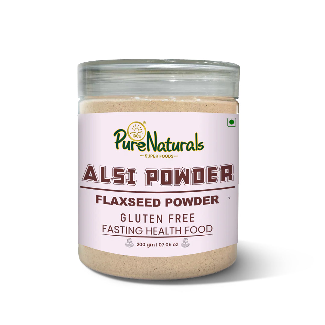 PureNaturals Gluten Free Alsi Atta (Flaxseed Powder Flour)- 200 Gm
