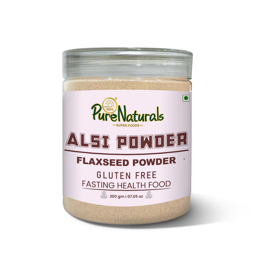 PureNaturals Gluten Free Alsi Atta (Flaxseed Powder Flour)- 200 Gm