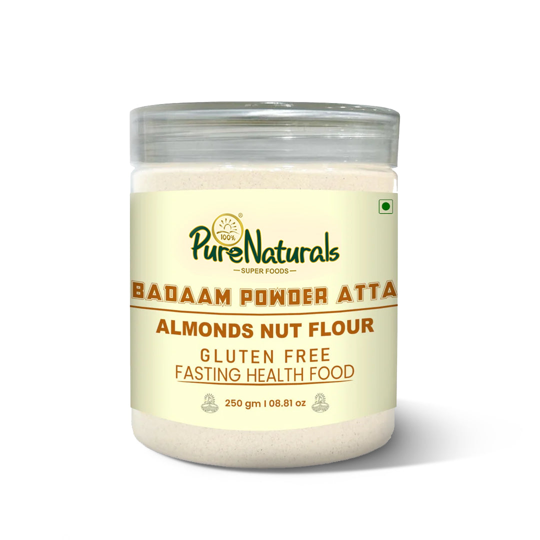 PureNaturals Gluten Free Badaam Powder Atta (Almonds Flour)- 250 Gm