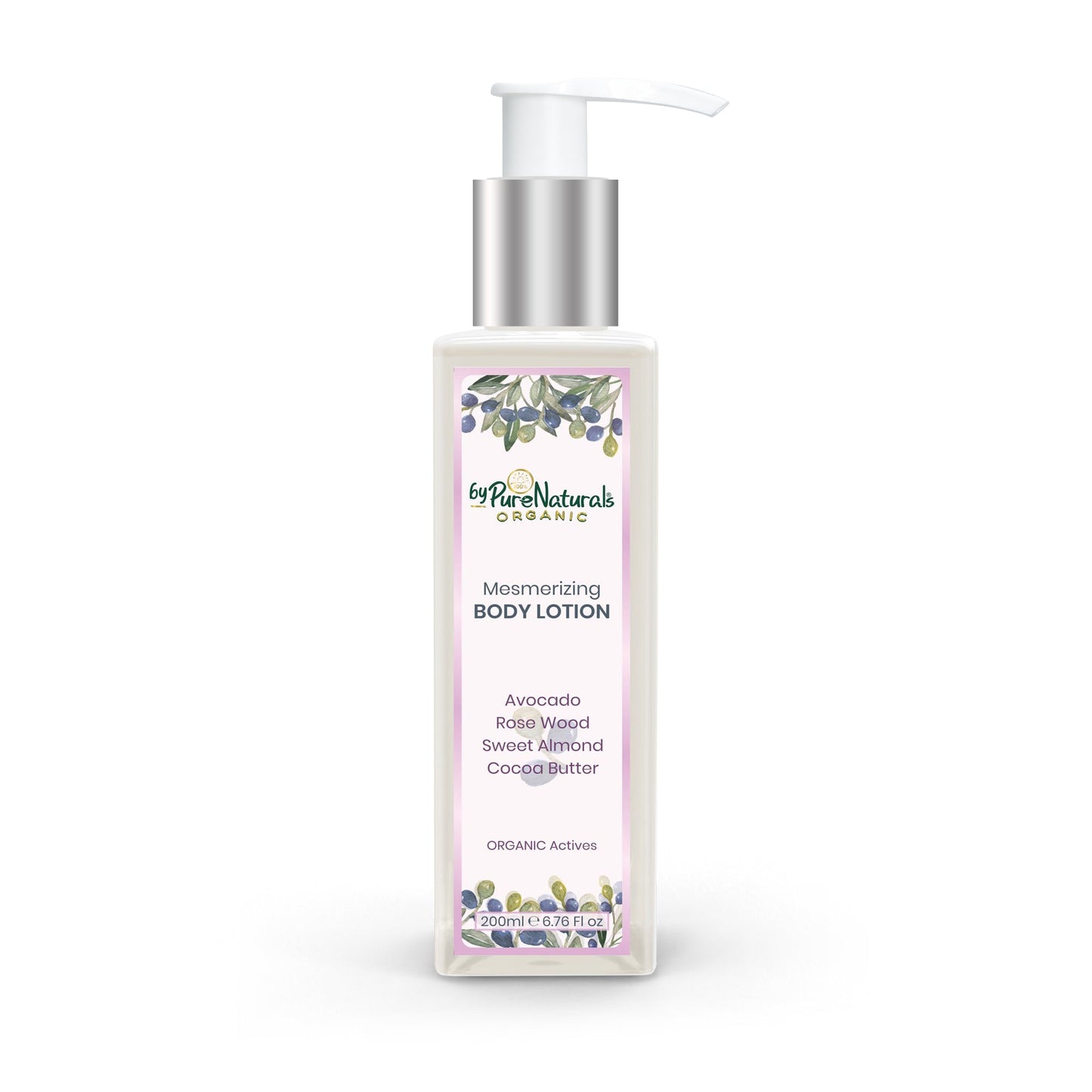 byPureNaturals Organic Mesmerizing Body Lotion- 200ml - BuyPureNaturals