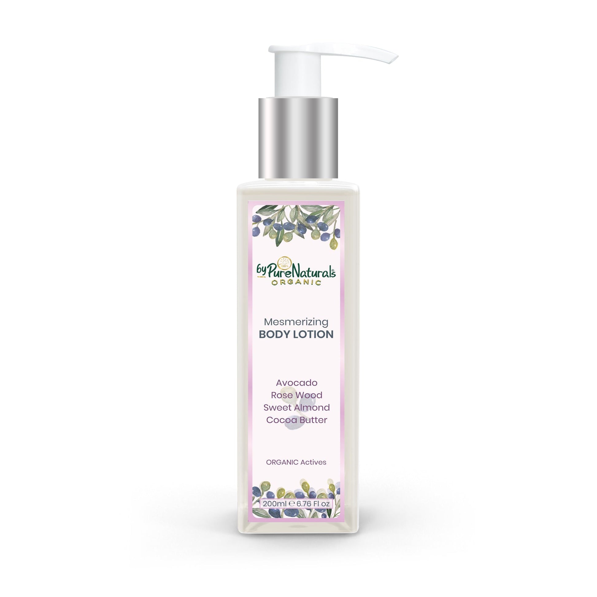 byPureNaturals Organic Mesmerizing Body Lotion- 200ml - BuyPureNaturals