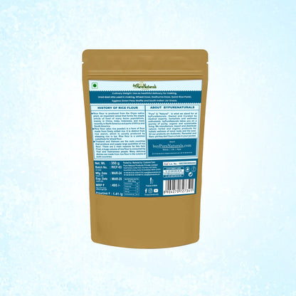 byPureNaturals Gluten Free Chawal Atta (Rice Flour)- 350 Gm - BuyPureNaturals