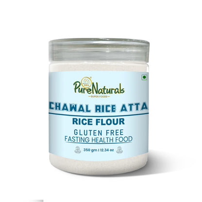 PureNaturals Gluten Free Chawal Atta (Rice Flour)- 350 Gm