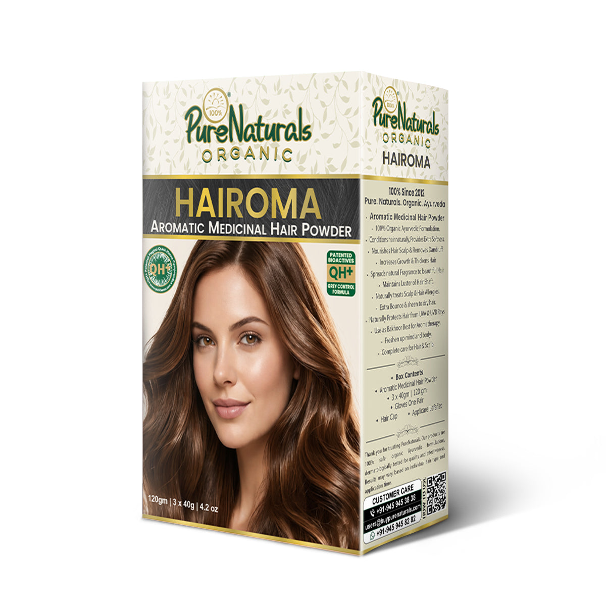 100% Organic Aroma Deep Hair Conditioning Pack- 120Gm (Pack of 2)