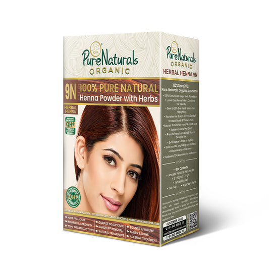 100% Organic Herbal Hair Henna with Herbs- 120 Gm