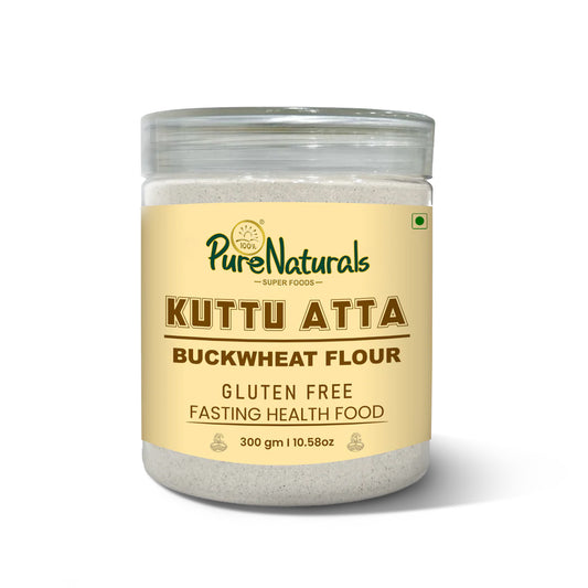 PureNaturals Gluten Free Kuttu Vrat Atta (Buckwheat Flour)- 300 Gm