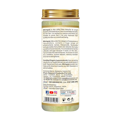 byPureNaturals 100% Organic Bhringraj Powder- 100 Gm