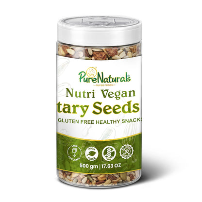 Nutri Vegan Gluten Free Dietary Seed Mix- 500 Gm