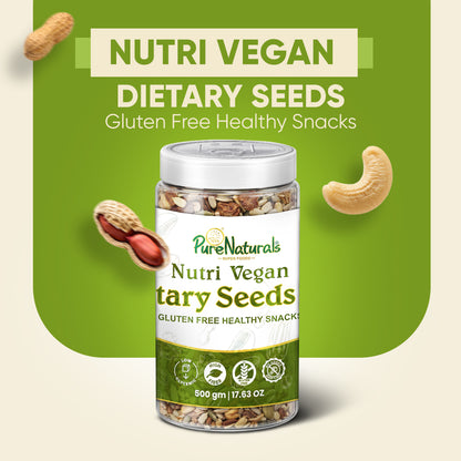 Nutri Vegan Gluten Free Dietary Seed Mix- 500 Gm