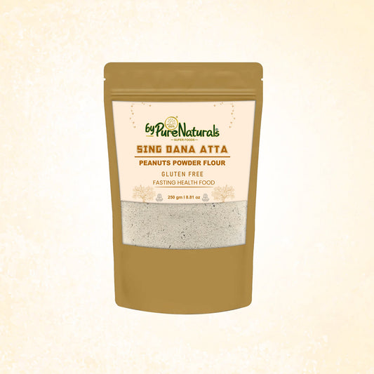 byPureNaturals Gluten Free Sing Dana Atta (Peanuts Flour)- 250 Gm - BuyPureNaturals