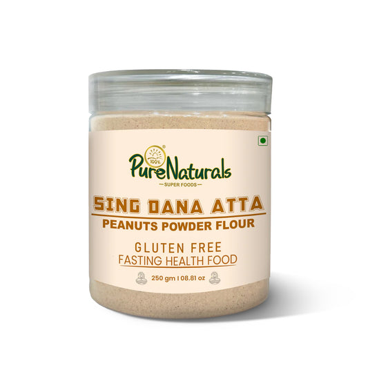 PureNaturals Gluten Free Sing Dana Atta (Peanuts Flour)- 250 Gm