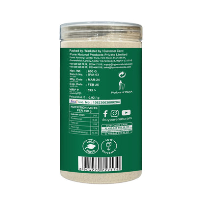 byPureNaturals Gluten Free Singhara Atta (Water Chestnut Flour)- 650 Gm - BuyPureNaturals